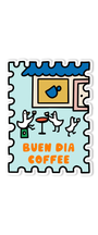 COFFEE SHOP STAMP STICKER