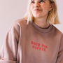 BUEN DIA COFFEE CREWNECK - PINK