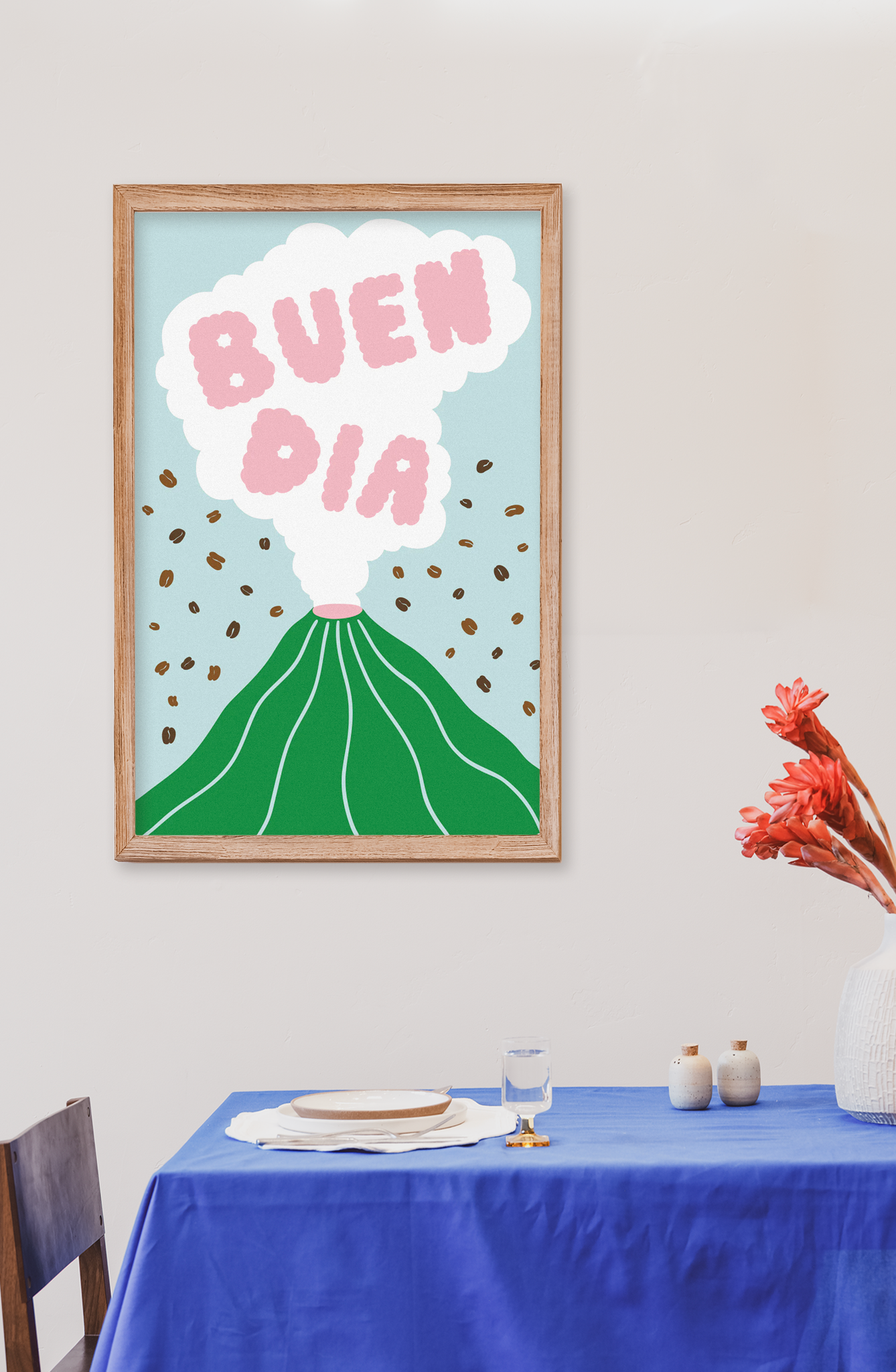 HOT BEANS PRINT