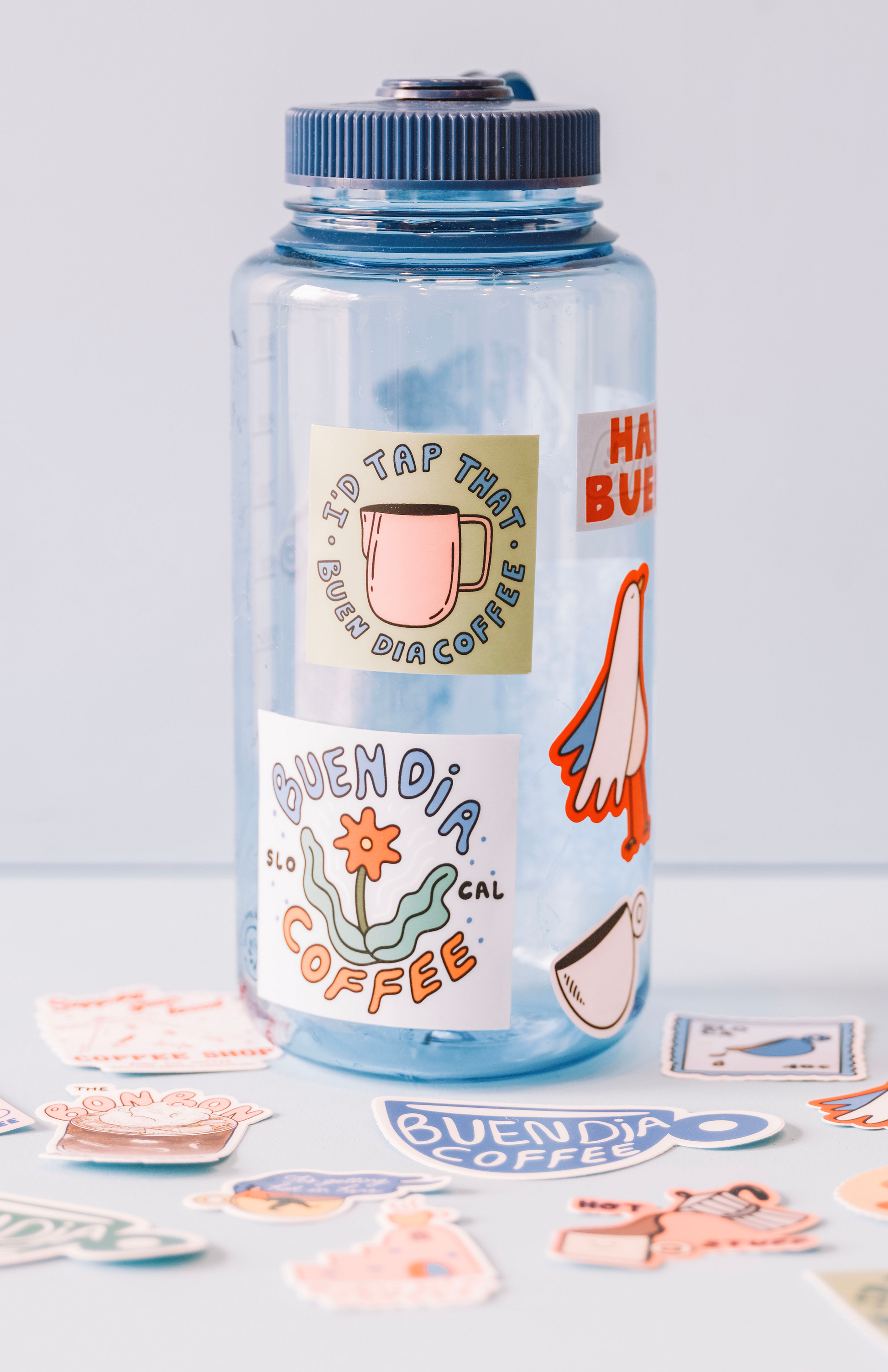 COFFEE FLOWERS STICKER