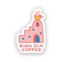 CAFE BUEN DIA STICKER