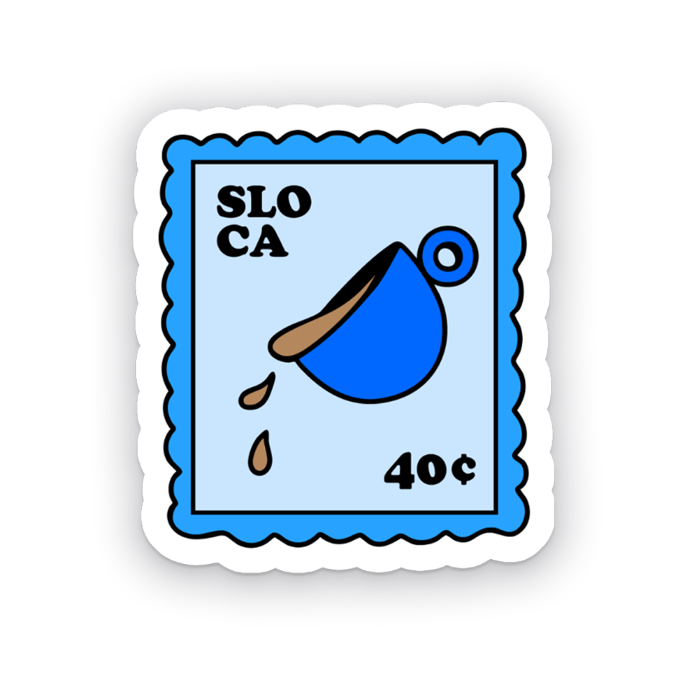 COFFEE STAMP STICKER