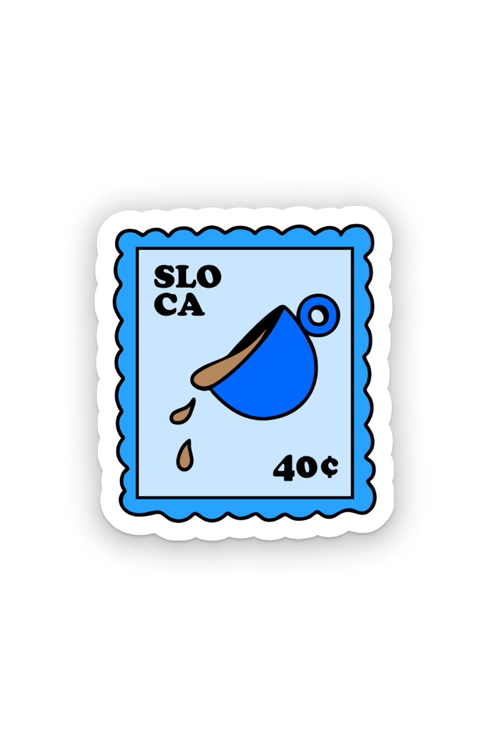 Coffee Stamp Sticker