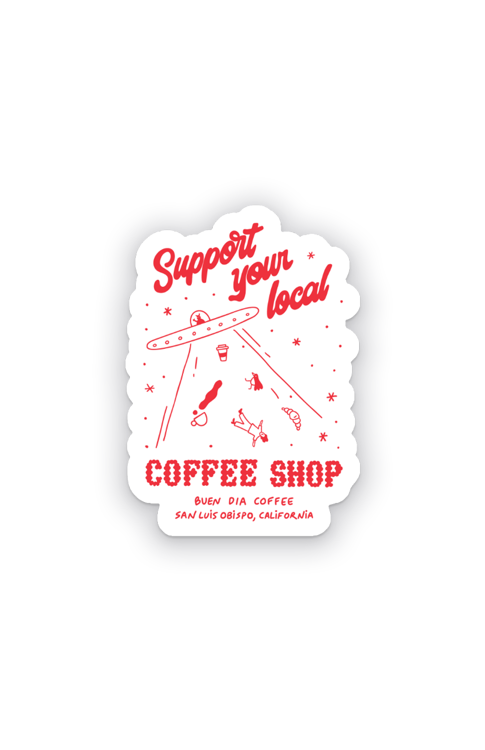 SUPPORT LOCAL STICKER