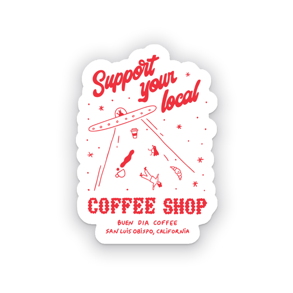 SUPPORT LOCAL STICKER
