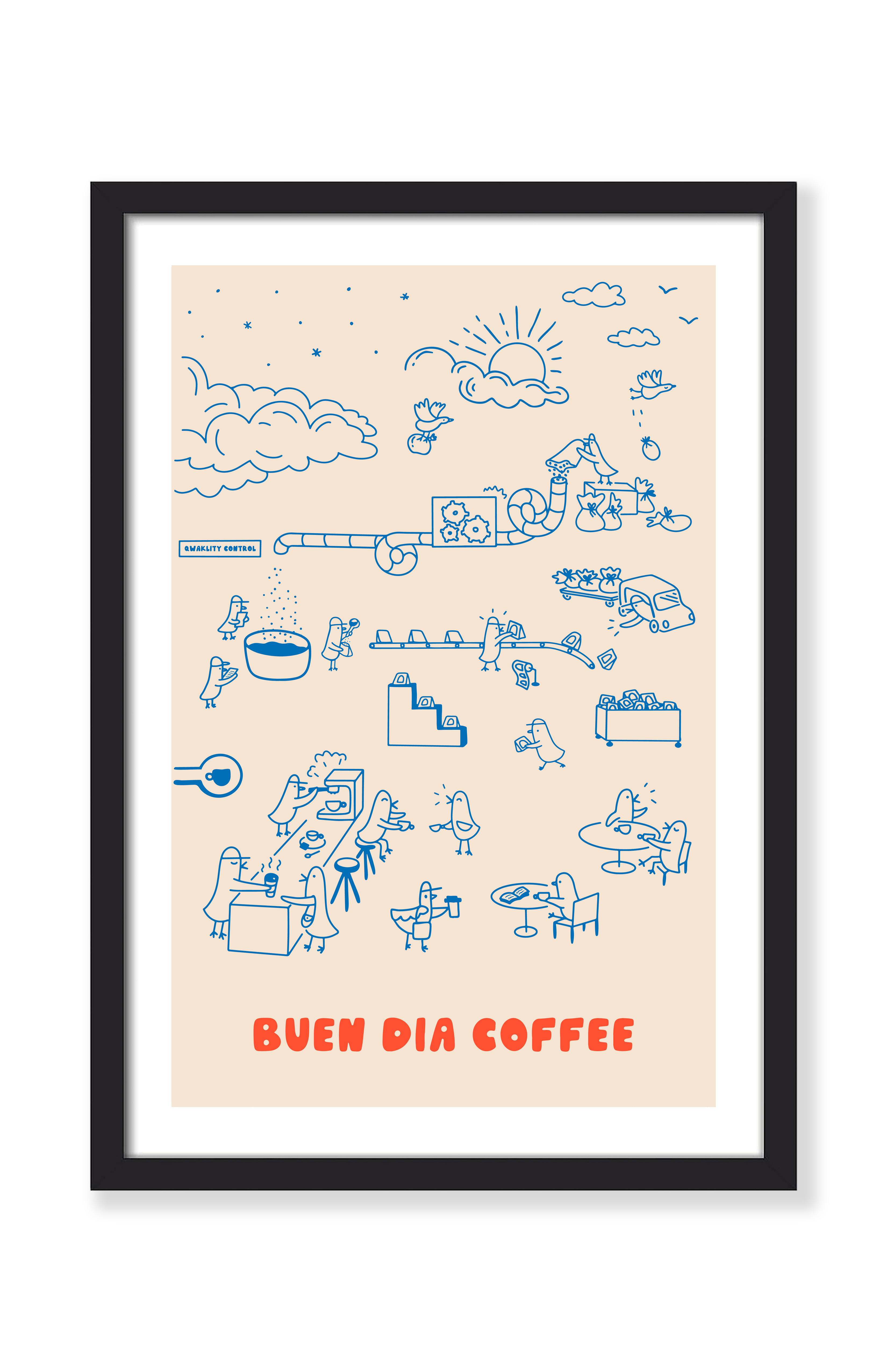 COFFEE CHAIN PRINT