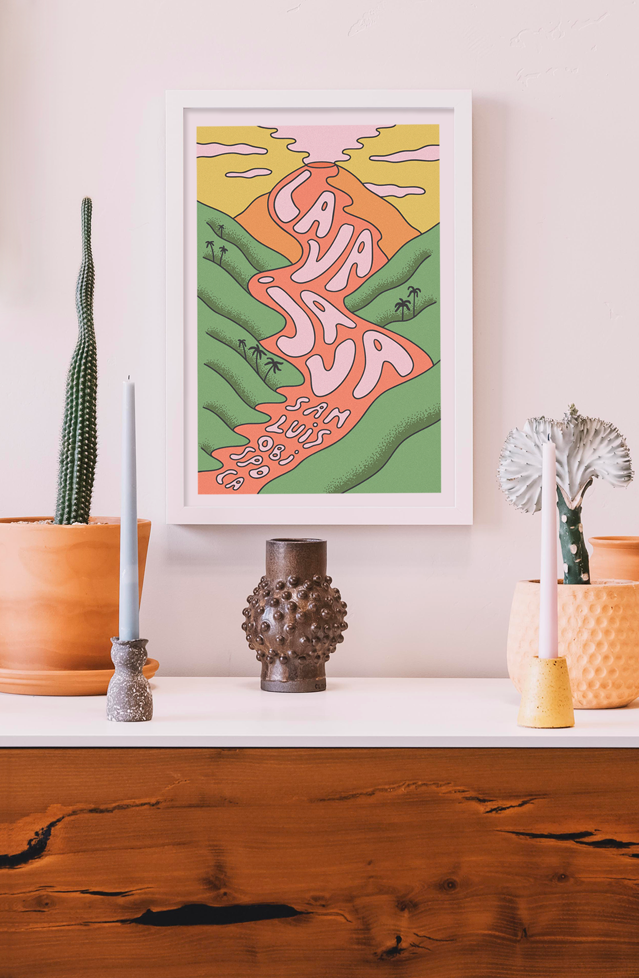 LAVA JAVA SAN LUIS OBISPO PRINT