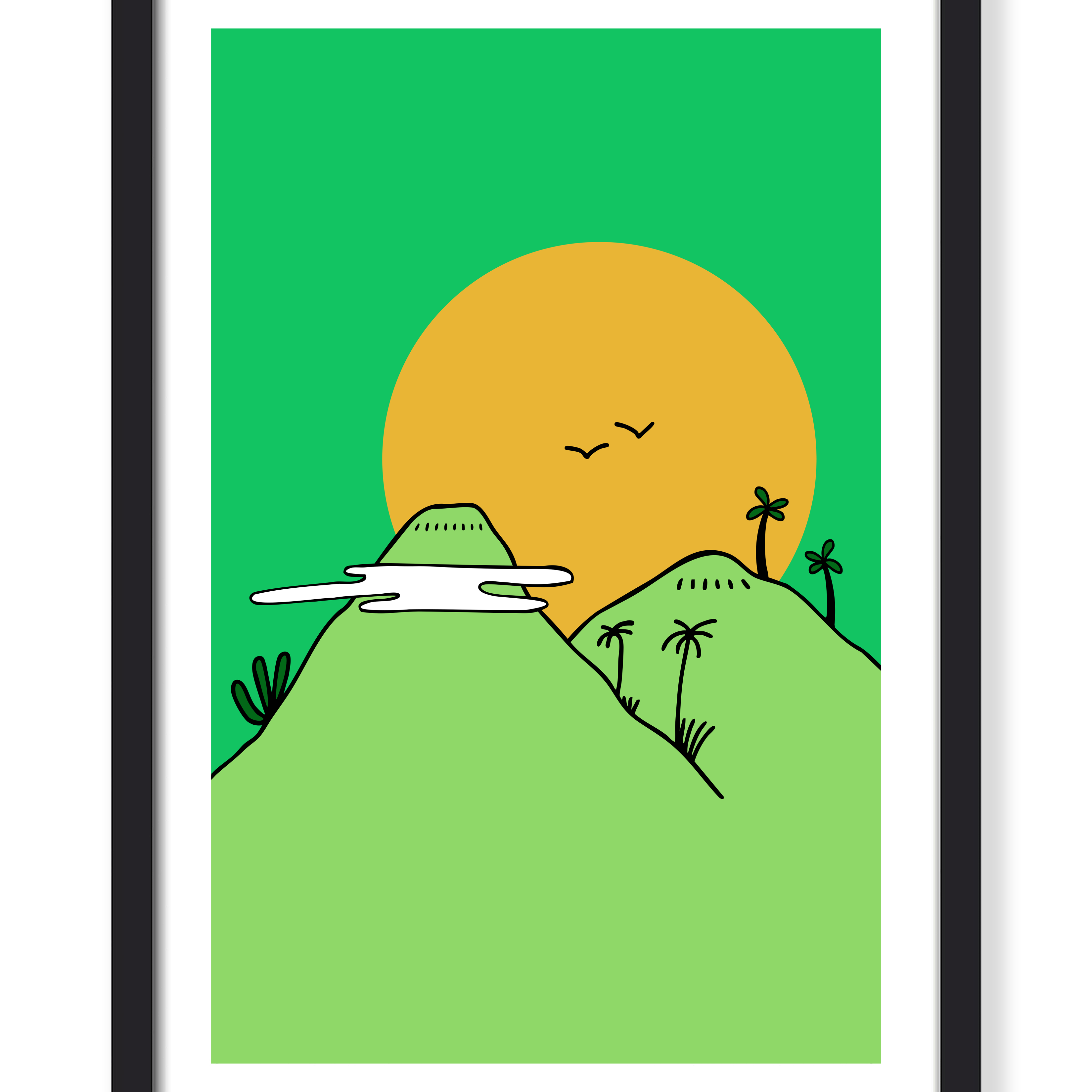 TROPICAL PARADISE PRINT